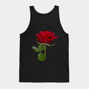 Red Rose Tank Top